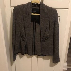 Banana Republic Heather Gray Blazer in Size 4